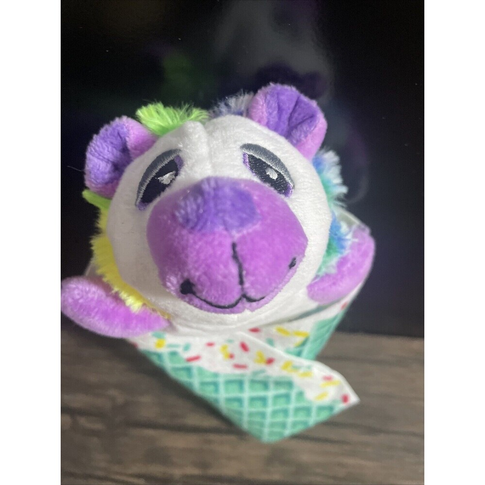 Basic Fun 2019 Cutetitos Babitos Rainbow Wrap Furry Baby Friends Ice Cream Plush